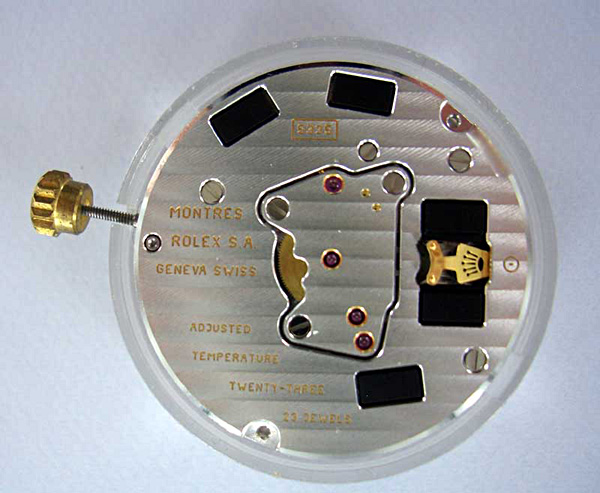 rolex quartz movement